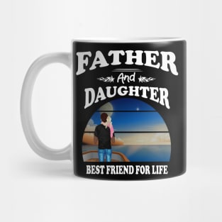 Father Daughter Best Friends For Life Matching Father's Day Mug